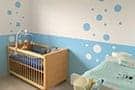 Kinderzimmer Blau