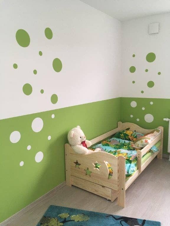 Kinderzimmer Grün